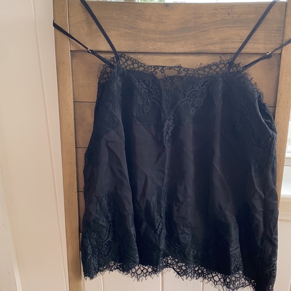 Storia black lace tank size small - Picture 2 of 2